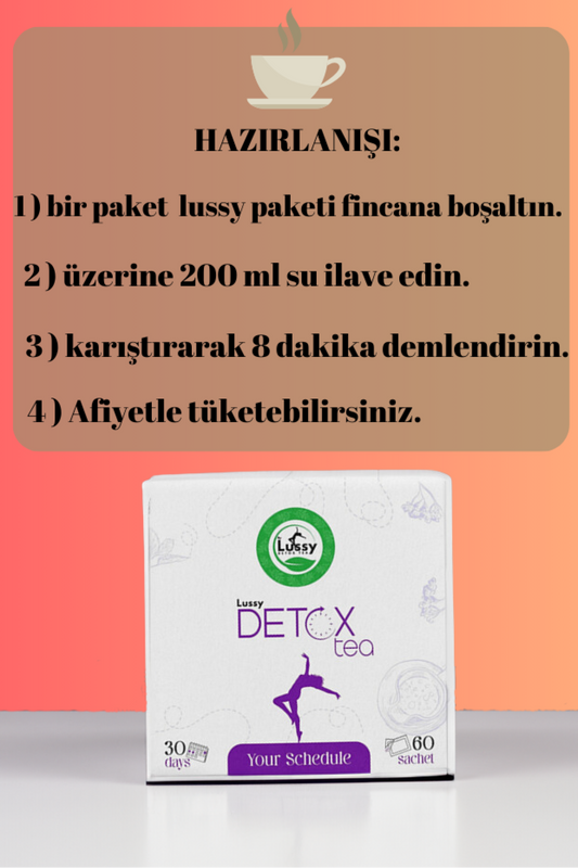 Lussy Detox Tea Zayıflama Form Çayı