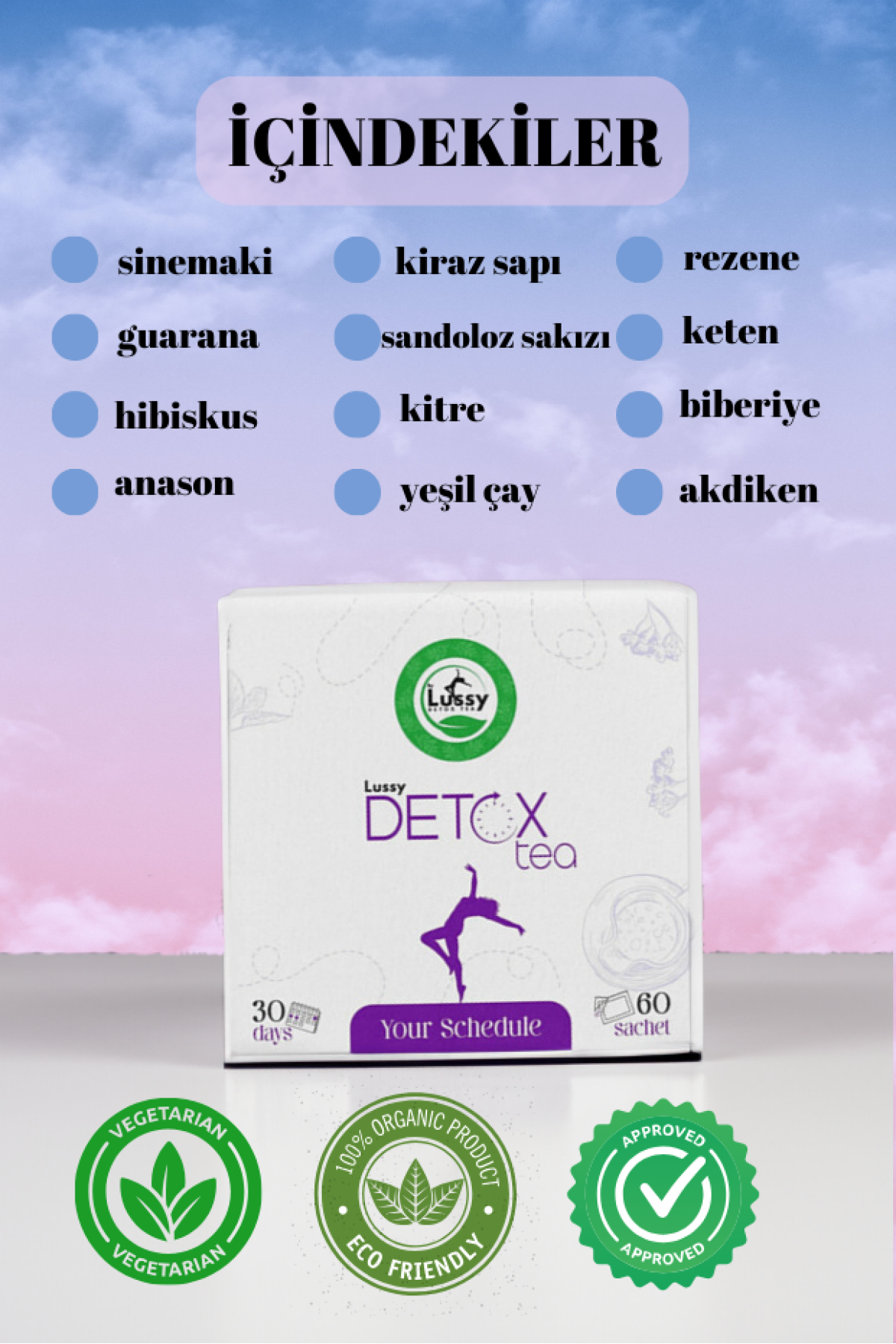 Lussy Detox Tea Zayıflama Form Çayı